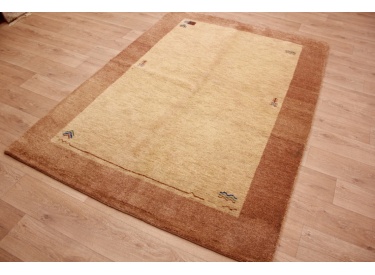 Orient Teppich "Gabbeh" reine Wolle 235x169 cm Beige