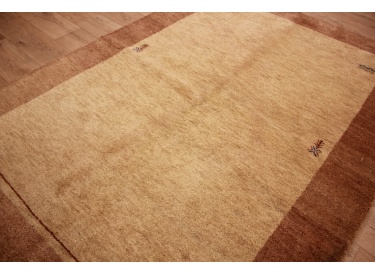 Oriental carpet "Gabbeh" pure wool 235x169 cm Beige