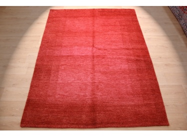 Orient Teppich "Gabbeh" reine Wolle 241x170 cm Rot