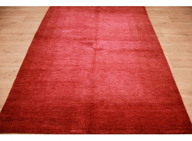 Orient Teppich "Gabbeh" reine Wolle 241x170 cm Rot