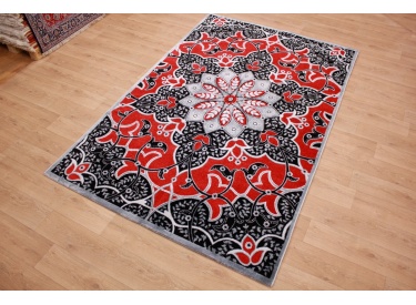 Modern oriental carpet Exir 300x200 cm Gray