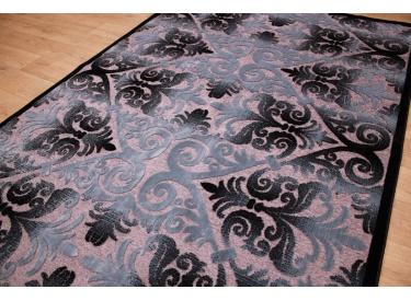 Moderner Teppich Orientteppich Exir 300x200 cm Schwarz