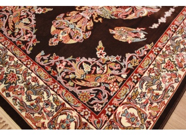 Classic oriental carpet Keramat 150x100 cm Brown