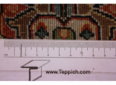 Orientteppich Keschan reine Wolle 211x154 cm