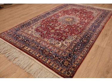 Antique Persian carpet Isfahan Seirafian 238x142 cm Red