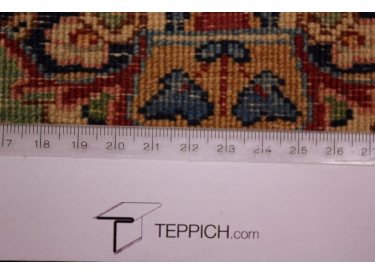 Perser Teppich Kerman Wollteppich 308x210 cm Rot