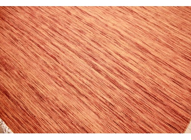 Orientteppich Kelim Wollteppich 300x200 cm Orange
