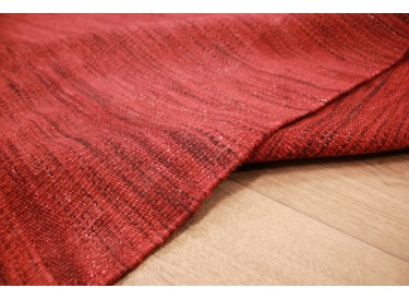Orientteppich Kelim Wollteppich 350x250 cm Rot