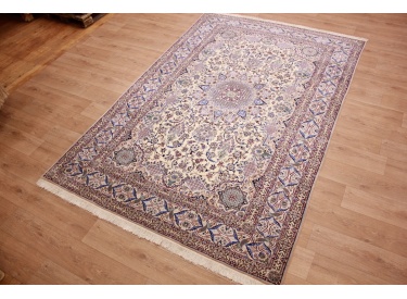 Fine Persian carpet "Nain" 6la with  silk 303x200 cm