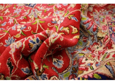 Perser Teppich "Kerman" Wollteppich 511x345 cm Rot