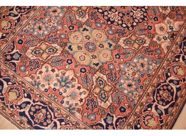 Antiker Perserteppich Kaschan 197x130 cm Rot