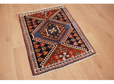 Persian carpet "Yalameh" pure wool 75x58 cm
