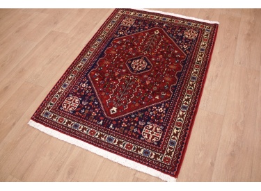 Persian carpet "Ghashghai" wool  147x105 cm Red
