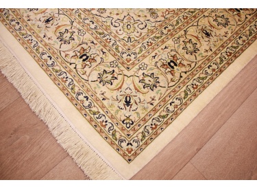Persian carpet Ghom pure Silk 195x130 cm