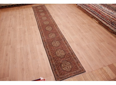 Runner Persian carpet "Bidjar" 495x72 cm Red
