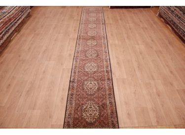 Runner Persian carpet "Bidjar" 498x76 cm Red