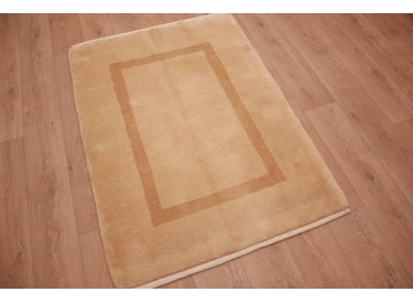 Nomadic persian carpet Loribaft Beige 149x106 cm