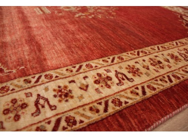 Nomadic persian wool carpet Kashkouli 148x135 cm Red