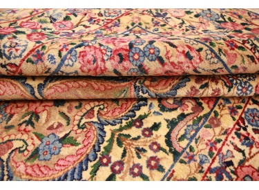 Persian carpet "Kerman" wool carpet 207x129 cm