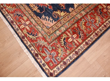 Kazak carpet fine quality 222x191 cm Blue