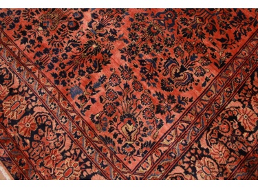 Antiker Perserteppich Sarough Rot 370x284 cm 