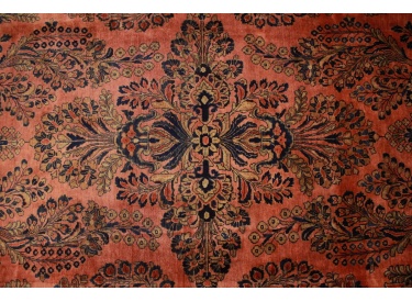 Antiker Perserteppich Sarough Rot 355x265 cm