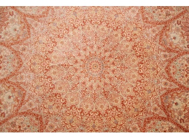 Persian carpet Ghom pure Silk 242x242 cm