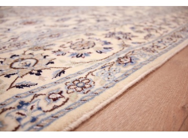 Persian carpet Nain 9la with Silk 296x201 cm