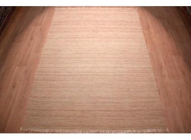 Orientteppich Kelim Wollteppich 300x200 cm Gestreift