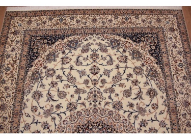 Fine Persian carpet "Nain" 6la with  silk 317x215 cm