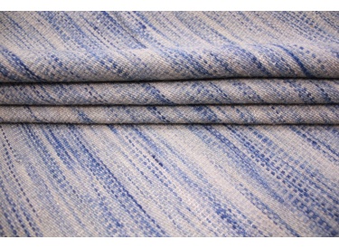 Oriental Kilim Wool 300x250 cm Blue striped