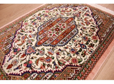 Persian carpet "Ghom" pure Silk rug 76x58 cm