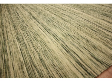 Oriental Kilim Wool 300x200 cm Grün striped