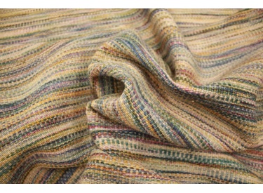 Oriental Kilim Wool 350x250 cm Beige striped