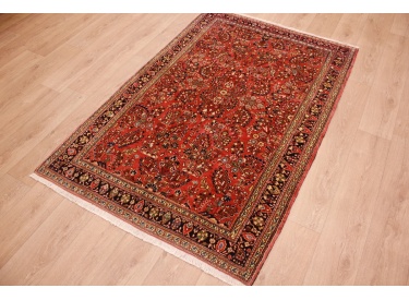 Antik Persian carpet "Sarough" Wool 197x130 cm Red