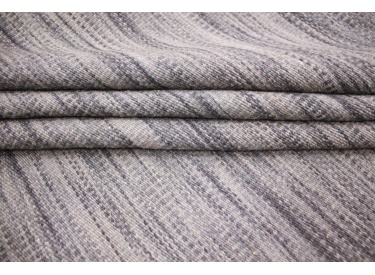 Oriental Kilim Wool 350x250 cm Grey striped