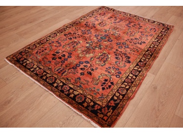 Antik Persian carpet "Sarough" Wool 145x102 cm Red
