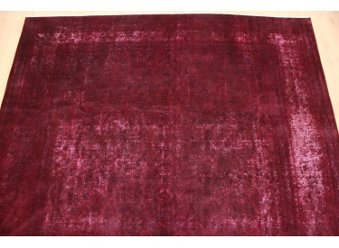 Moderne Vintage Teppich in lila 402x294 cm 