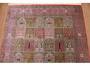 Persian carpet "Ghom" pure Silk 204x130 cm