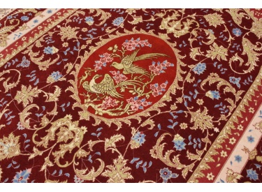 Persian carpet "Taabriz " with Silk 208x156 cm