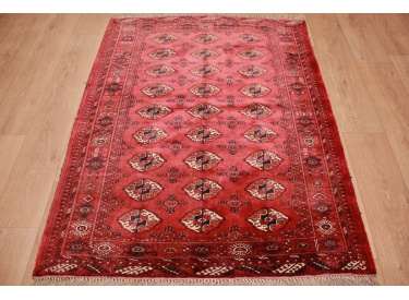 Orientteppich Bukhara Seidenteppich 154x118 cm Rot