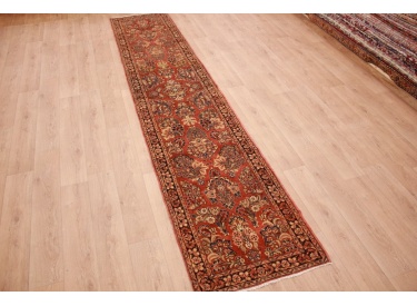 Antik Persian carpet ami Sarough Wool 414x84 cm Red