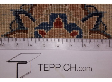 Persian carpet Nain 6la 255x150 cm Blue