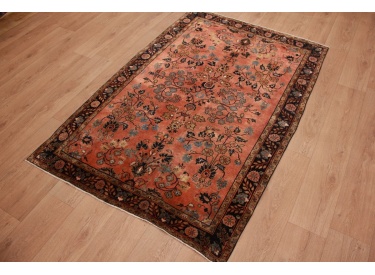 Antik Persian carpet "Sarough" Wool 200x135 cm Red