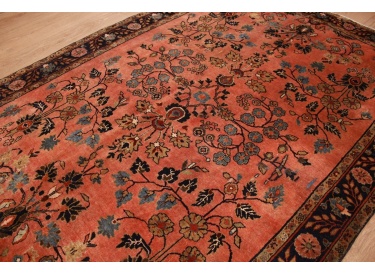Antik Persian carpet "Sarough" Wool 200x135 cm Red