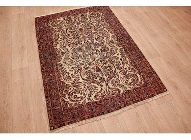 Antik Persian carpet  Sarough Wool 186x127 cm Beige