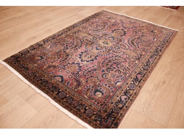 Antik Persian carpet "Sarough" Wool 149x99 cm Red