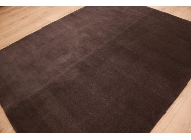 Orient Teppich Gabbeh reine Wolle 220x170 cm Braun