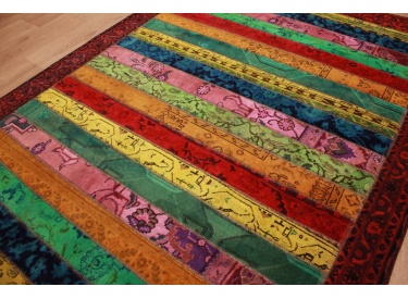 Persian carpet Designer PATCHWORK 234x168 cm  UNIQUE