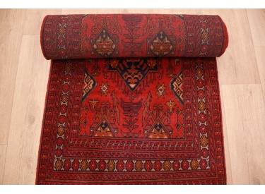 Oriental carpet Khalmohammadi Beljik 300x76 cm Red